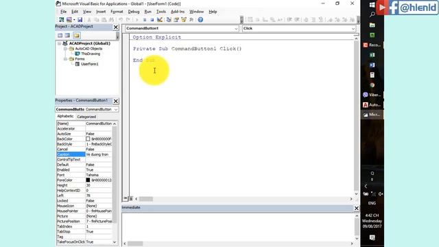 Ví dụ đầu tiên với VBA trên Excel và AutoCAD смотреть онлайн