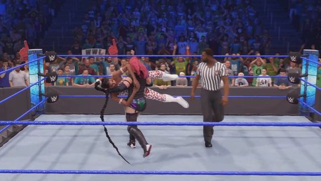 WWE 2K22 - Bianca Belair VS. Asuka [unedited 4K PS5 GAMEPLAY] смотреть онлайн