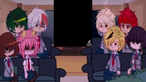 Past class 1-A react to izuku midoriya |Izuocha |