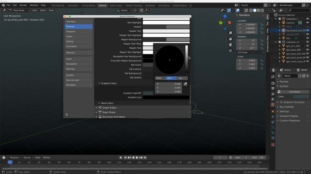 Change Viewport Background Gradient Colors | Blender Quick Tip смотреть онлайн