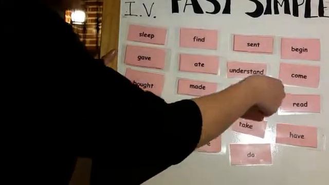 Video PAST SIMPLE irregular verbs affirmative смотреть онлайн