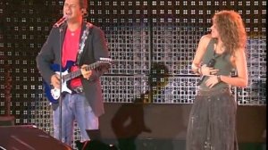 Shakira & Alejandro Sanz  Live «Los 40's» (Juan Carlos Melian on percussion)