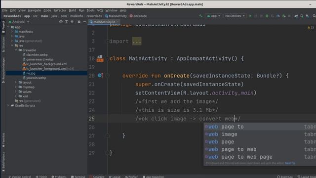 How to convert png or jpg image to webp image in android studio - #solutioncodeandroid/ create webp смотреть онлайн