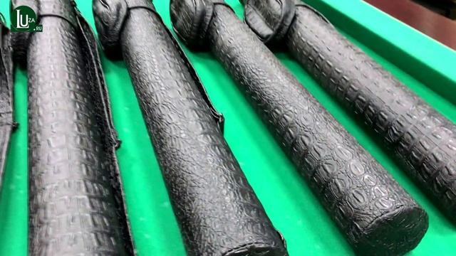 Тубус Кондор для 3-х составного бильярдного кия, черный, кроко - Luza.ru смотреть онлайн