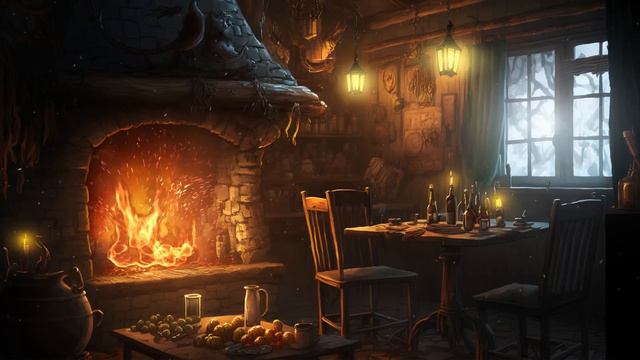 Relaxing Medieval Tavern Music | Witcher's Tavern 🔥