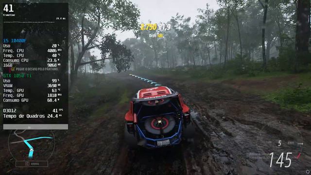Forza Horizon 5 | i5 10400f + GTX 1050 Ti | High 1080p смотреть онлайн