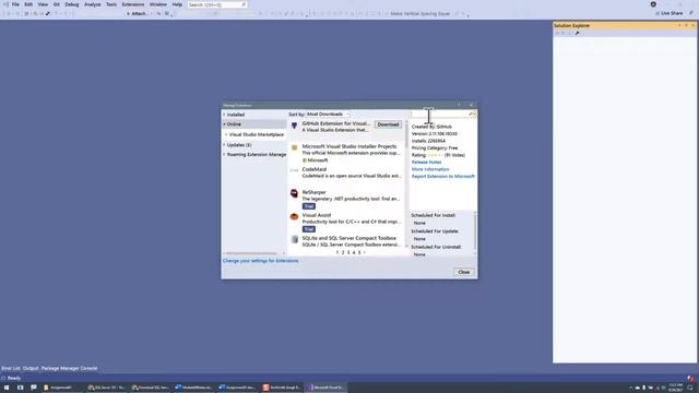Installing the SSDT and BI SSDT tools to Visual Studio 2019 смотреть онлайн