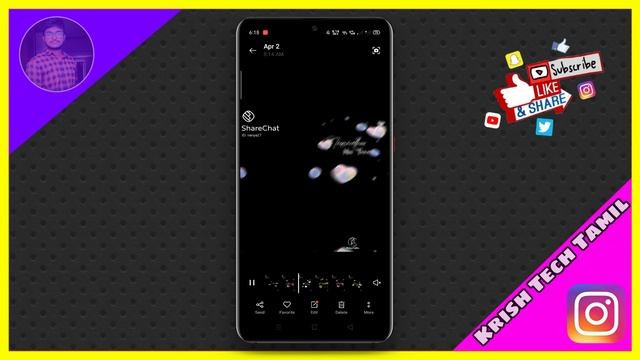 Easy Way To Remove Watermark From Any Video's/Images | Watermark Remover | Krish Tech - தமிழ் смотреть онлайн