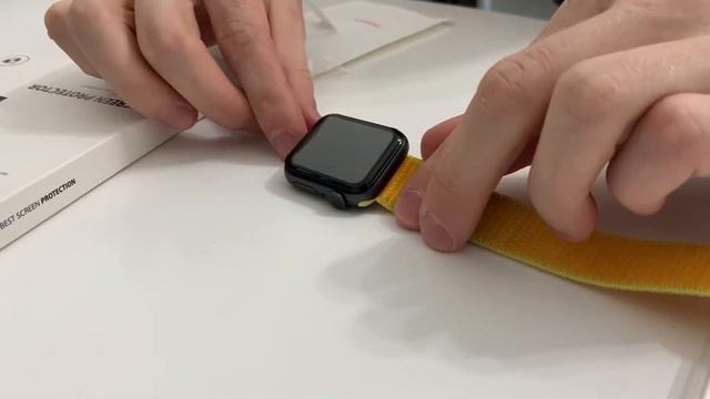 Установка защитного стекла на apple watch смотреть онлайн