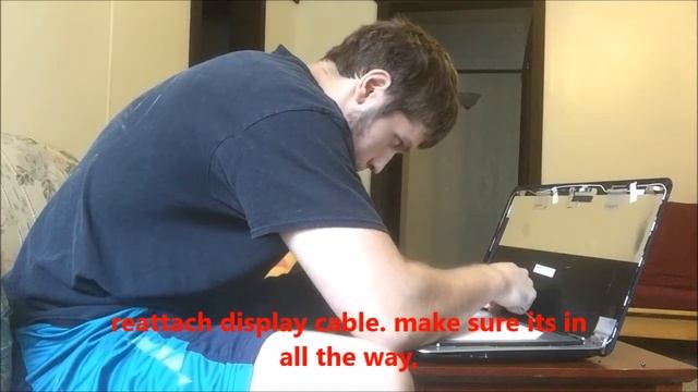 Laptop screen replacement ASUS F555LA AB31 смотреть онлайн