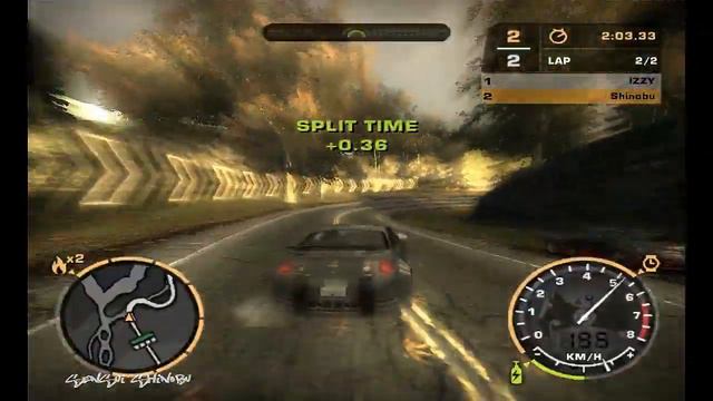 NFS Most Wanted - Blacklist #12 - Race 2 - Circuit [PC] смотреть онлайн