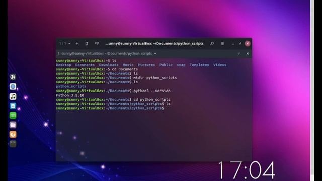 RUNNING AND EXECUTING PYTHON SCRIPTS ON UBUNTU BUDGIE смотреть онлайн