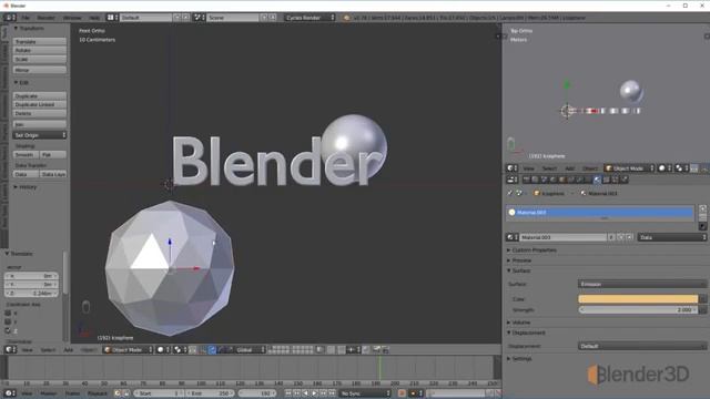 Видео уроки по 3Д моделированию и графике в програме Blender. смотреть онлайн
