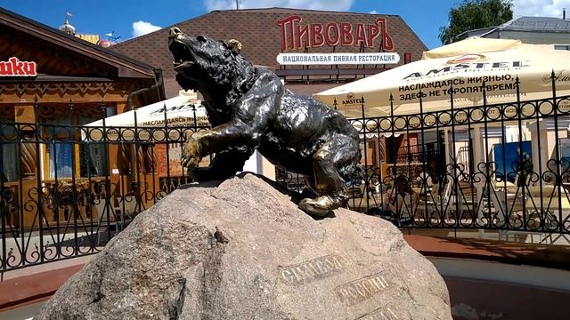 Рычащий медведь в Ярославле смотреть онлайн