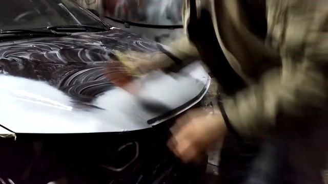 Geely Emgrand EC7 удар в морду ПРОДОЛЖАЮ РЕМОНТ Ч4 / Шпаклевка / Грунтовка / Покраска смотреть онлайн