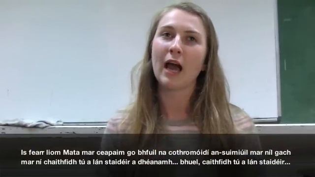 Cleachtadh don Bhéaltriail 2015 (Leaving Cert Irish Oral 2015) смотреть онлайн