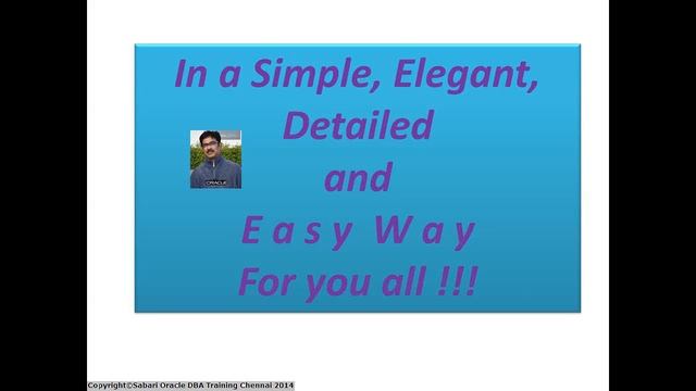ONLINE Oracle Cloud DBA Training in Chennai смотреть онлайн