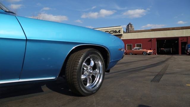 1969 Chevrolet Camaro Convertible - For Sale - Blue смотреть онлайн