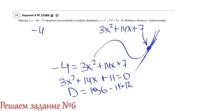 ПРЕДБАНЕК #3. Решаем задания 6, 11. Профильная математика ЕГЭ 2022 смотреть онлайн