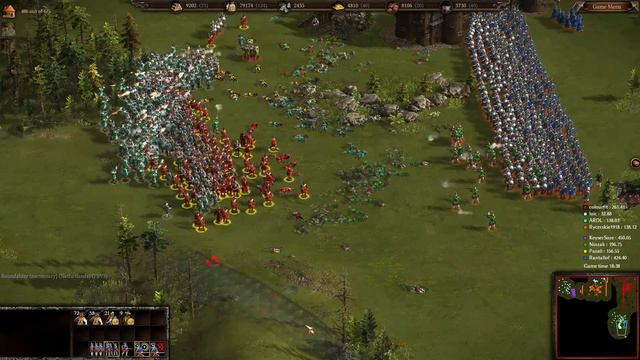 Cossacks 3 | 4v4 10pt | Tip-Toeing Around the Traps | смотреть онлайн