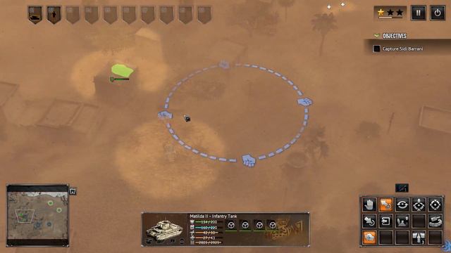 WWII British Army Assaults Trench Defense Line | Sudden Strike 4 Desert War Gameplay смотреть онлайн