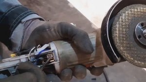 замена щёток на ушм ИНТЕРСКОЛ 125/700