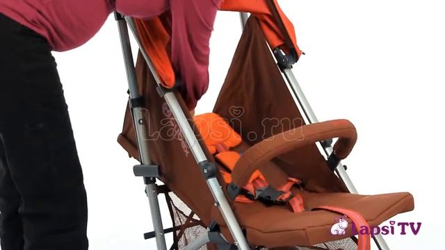 Коляска прогулочная Cybex Topaz Platinum смотреть онлайн