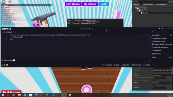 SimpleSpy V3 Remote Spy Script showcase