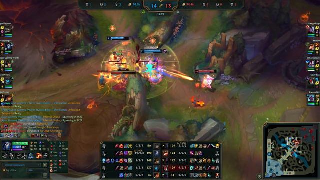 CHALLENGER KINDRED MAIN 1V9 CARRY GAMEPLAY! | CHALLENGER KINDRED JUNGLE GAMEPLAY | Patch 13.23 S13 смотреть онлайн