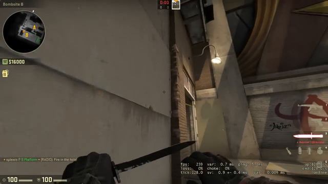 CS:GO practicemode plugin demonstration смотреть онлайн