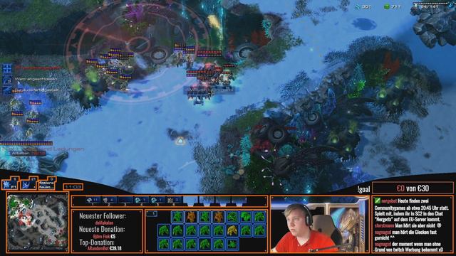 Kostenloses MMR! - Starcraft 2: LotV Communitymatches LIVE #30 [Deutsch | German] смотреть онлайн