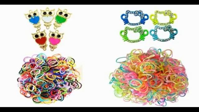 Набор для плетения браслетов из резинок rainbow loom bands в Савино смотреть онлайн