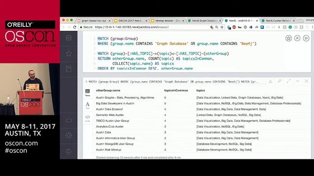 Building a Real-time Recommendation Engine With Neo4j - Part 3/4 - William Lyon - OSCON 2017 смотреть онлайн