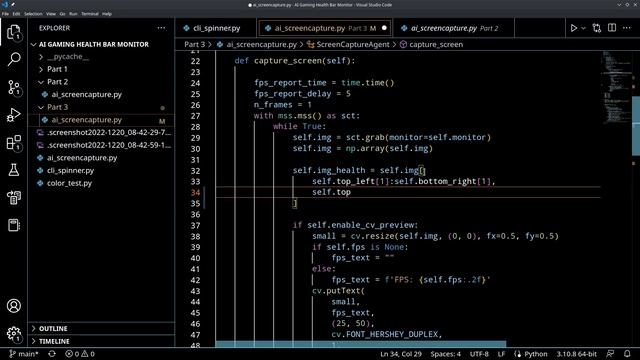 World of Warcraft Health Bar Monitoring with Python OpenCV Computer Vision Part 3 смотреть онлайн