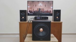 Gene Edifier S360DB 2.1 Speaker Sound Test (Orchestra - Violin Flute Drums)