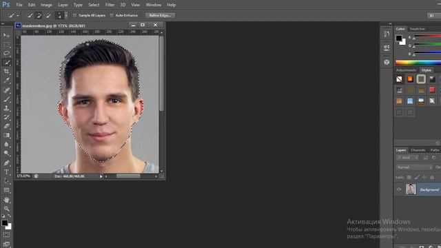КАК ВЫРЕЗАТЬ ОБЪЕКТ В Adobe Photoshop CS6 смотреть онлайн