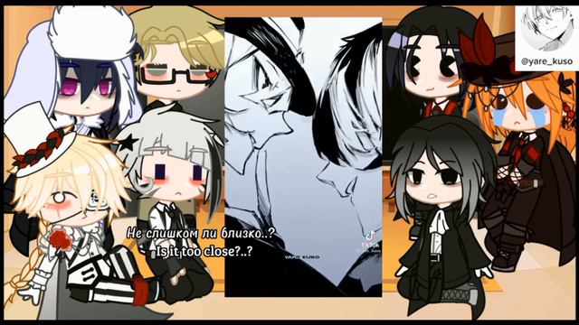 Реакция BSD на Дазая // 3/?? // {спойлеры} // AU //BSD React To Dazai // 3/?? // {spoilers} // AU