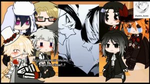 Реакция BSD на Дазая // 3/?? // {спойлеры} // AU //BSD react to Dazai // 3/?? // {spoilers} // AU