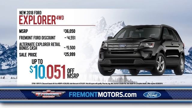 Fremont Ford: Find the Ford Explorer at WY's No. 1 Volume Dealer смотреть онлайн
