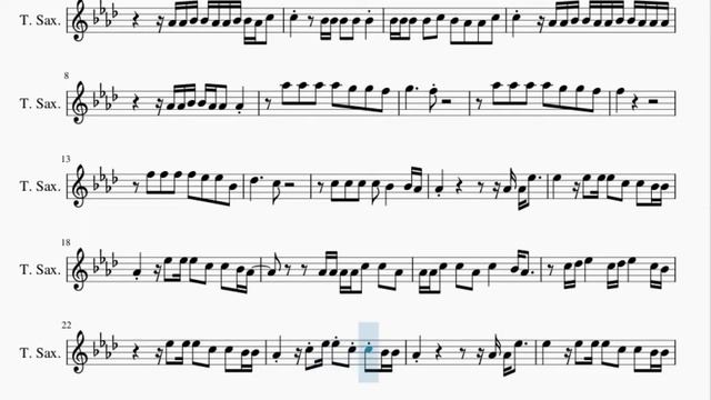 Tenor Sax Sheet Music: How to play I Don't Care (Justin Bieber) by Ed Sheeran смотреть онлайн
