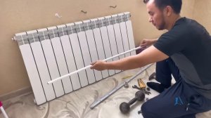 Плохо греет радиатор отопления?! Установка удлинителя потока!