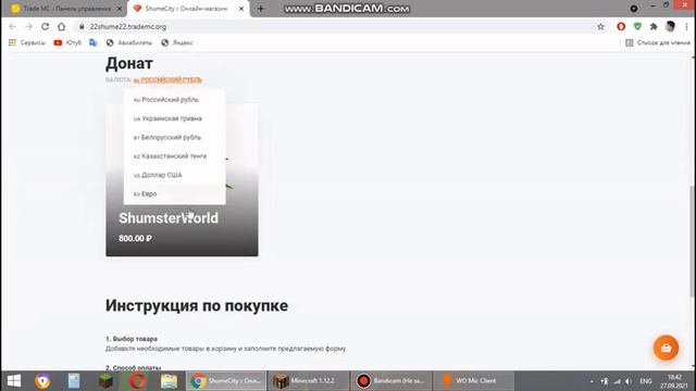 ПОЛНЫЙ ГАЙД О НАСТРОЙКЕ НАШЕГО МАГАЗИНА НА trademc ru смотреть онлайн