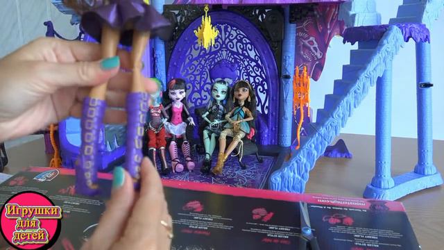 Видео с куклами Монстер Хай, кукла Клодин обзор Monster High смотреть онлайн