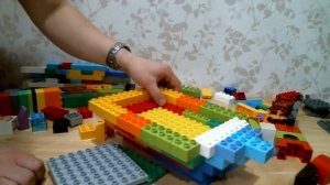 Лего дупло - Строительство корабля. I LEGO DUPLO - ship building.