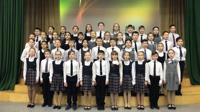 хор 4 классов "Все очень просто" муз.и сл. Гульнара Азаматова-Бас смотреть онлайн