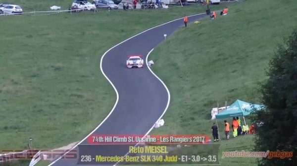 Mercedes-Benz SLK 340 Judd V8 - Reto MEISEL - HILL CLIMB - 2017 - St. Ursanne-les Rangiers
