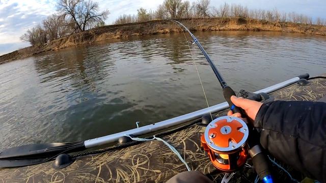 Рыбалка на р. Митинка. с. Заволжское. Апрель 2022 смотреть онлайн
