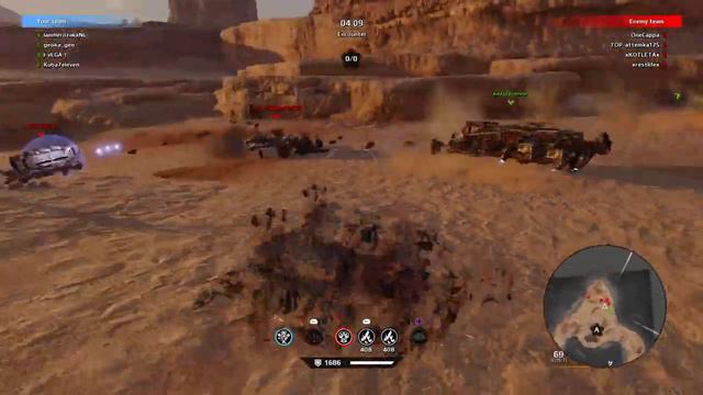 Crossout Clan War - URAN vs EV1L - Thanks for the detonation смотреть онлайн