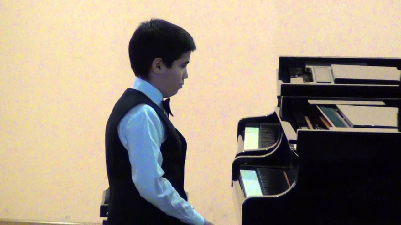 И.С. Бах, Трехголосная инвенция № 11 Соль-минор, Лешгорн, Этюд № 21, Дворжак, Джазовый этюд № 6 смотреть онлайн