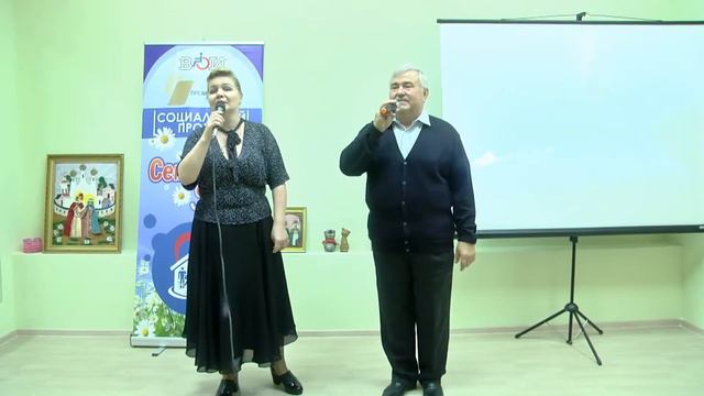 Муз и сл Олега Шак, «Ещё не падают каштаны», исполняет дуэт «Николя» творческий вечер, Муром смотреть онлайн